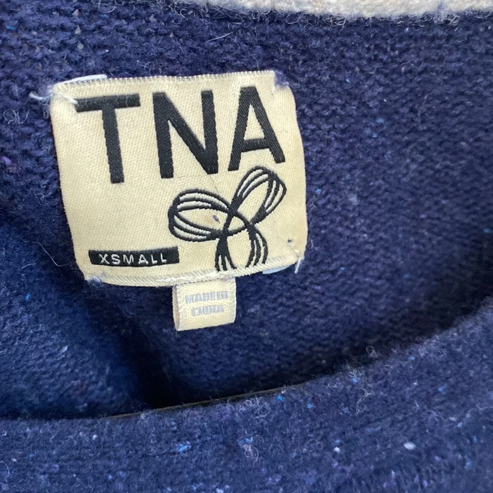 Aritzia TNA Lambswool Blend Striped Sweater - Picture 2 of 3